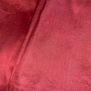 2 Restoration Hardware Thai Silk Drape Panels 50x84 Sangria Color Brand New